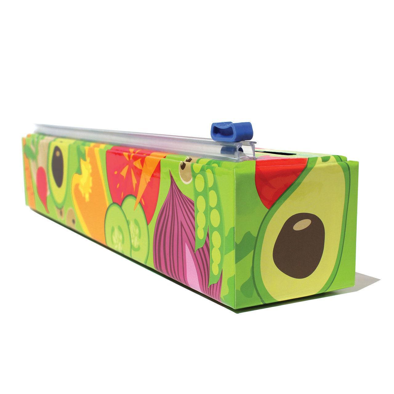 ChicWrap Plastic Wrap Dispenser: 12", Veggies