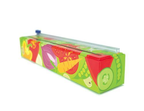 ChicWrap Plastic Wrap Dispenser: 12", Veggies