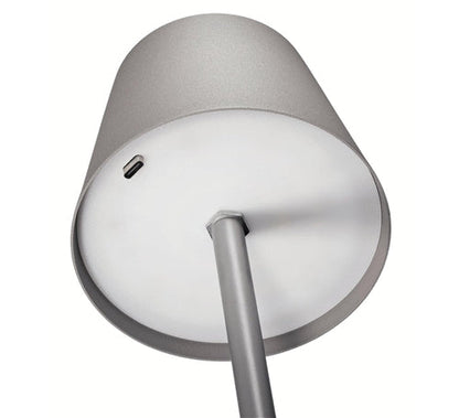 Cilio LED Table Lamp: "Sole", Black