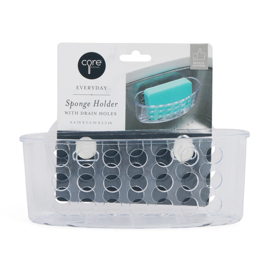 Core Home Sink Sponge Holder with Suction Cups