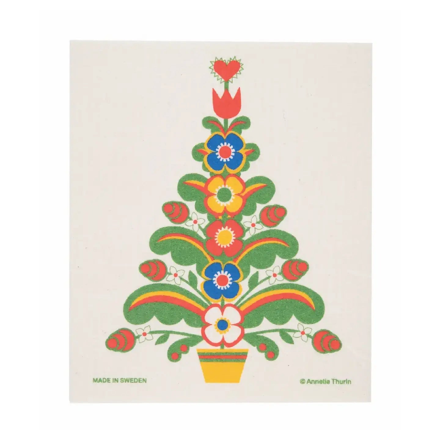 Cose Nuove Swedish Dishcloth: At Kurbits Tree