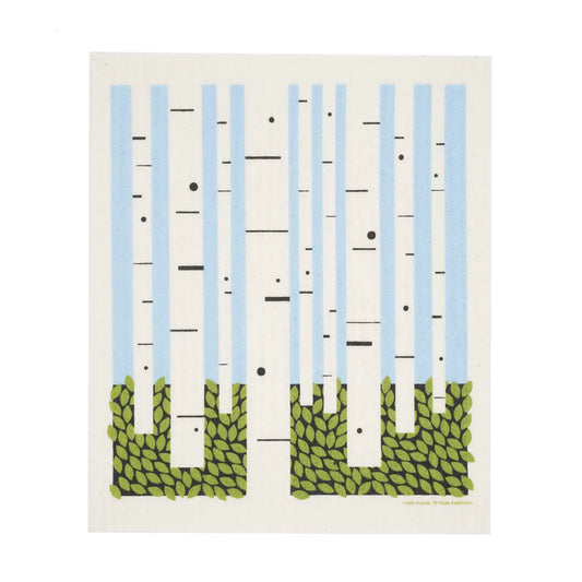 Cose Nuove Swedish Dishcloth: Birch Forest