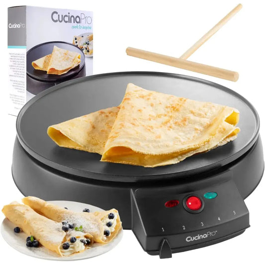 CucinaPro Crepe Maker: Non-stick