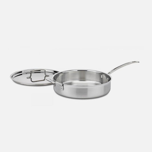 Cuisinart MultiCladPro Saute Pan w/Lid: 5.5 QT