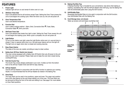 Cuisinart Air Fryer Toaster Oven With Grill