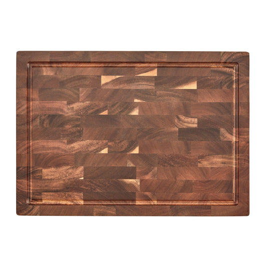 Cuisinart End Grain Cutting Board: 17" x 12", Acacia