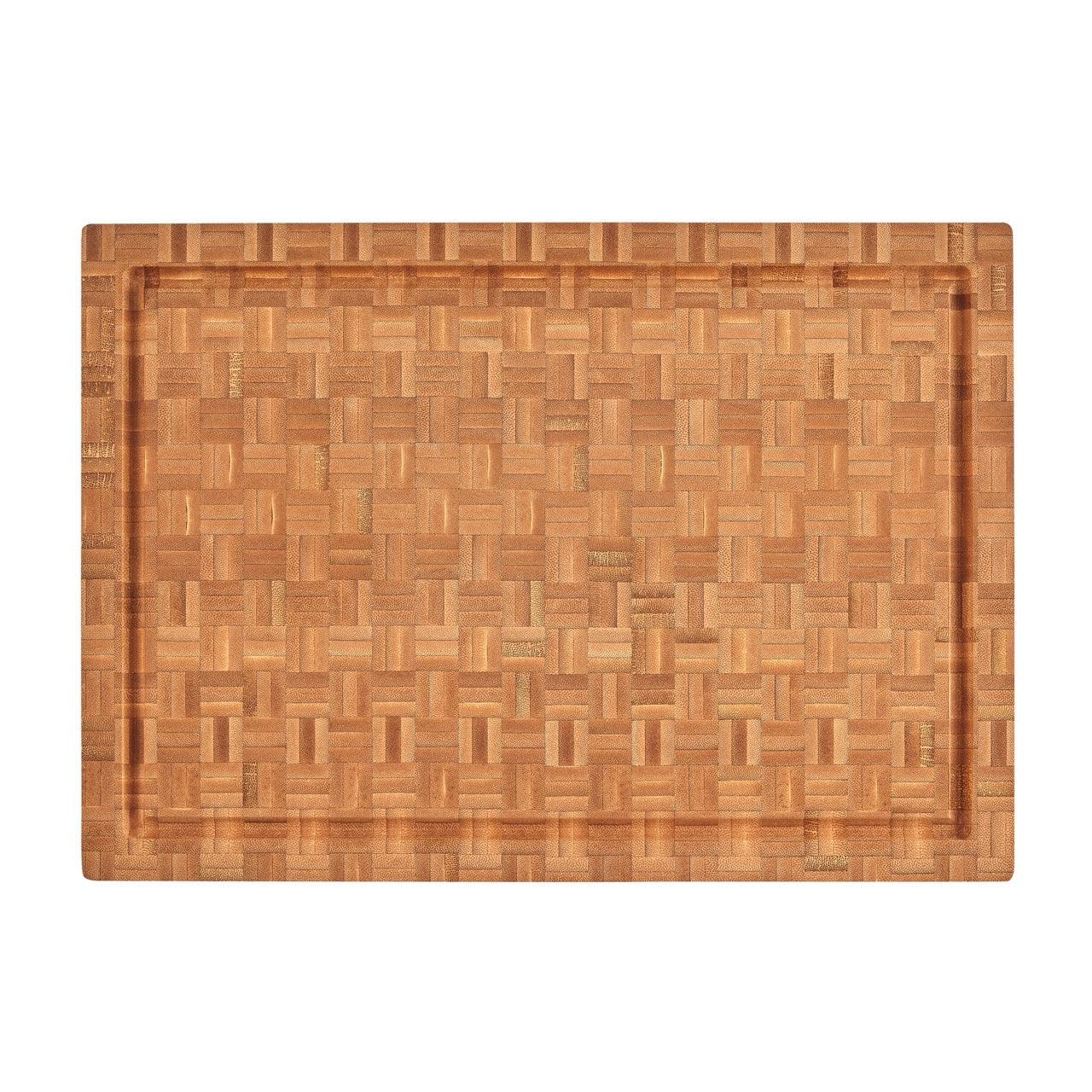 Cuisinart End Grain Cutting Board: 17" x 12", Bamboo