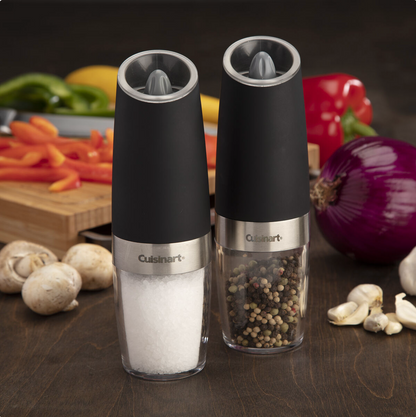 Cuisinart Gravity Salt and Pepper Mill Set