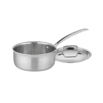 Cuisinart MultiCladPro Saucepan w/Lid: 1.5 QT