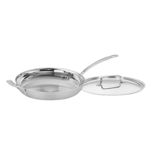 Cuisinart MultiCladPro Skillet w/Lid: 12"
