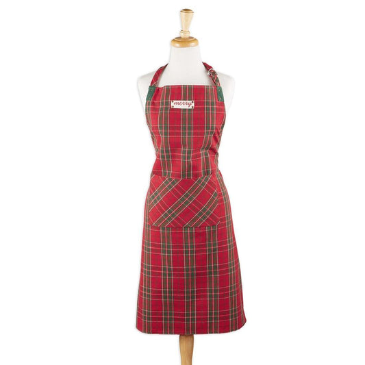 DII Apron: Merry Tartan