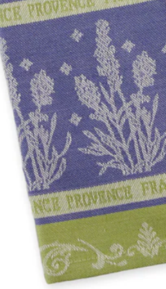 DII Dishtowel: Provence Lavender Jacquard