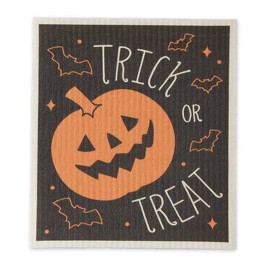 DII Swedish Dishcloth: Trick or Treat