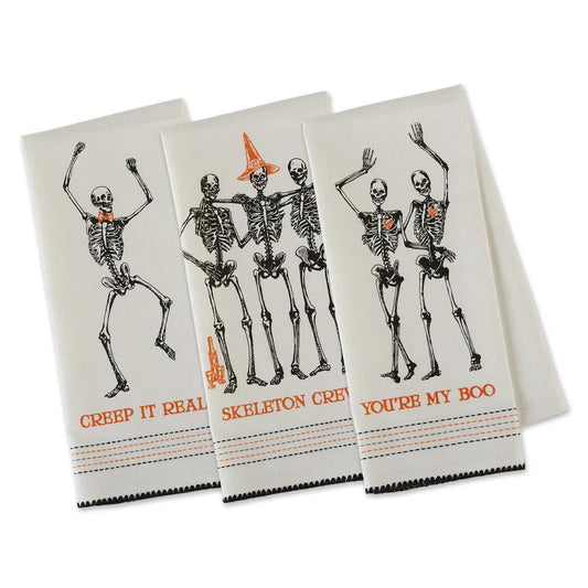 DII Dishtowel: Skeletons