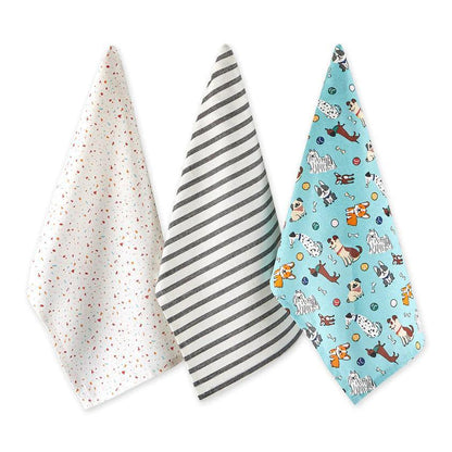DII Dishtowels (Set of 3): Dog Days