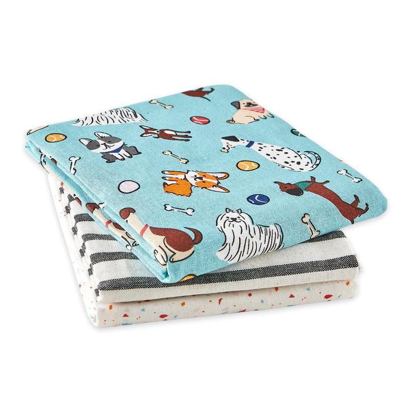 DII Dishtowels (Set of 3): Dog Days