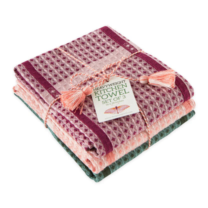 DII Dishtowels (Set of 3): Heavyweight, Villa Waffle
