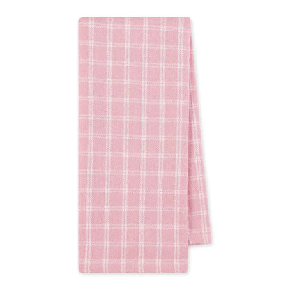 DII Dishtowels (Set of 3): Spring Windowpane Plaid, Heavyweight