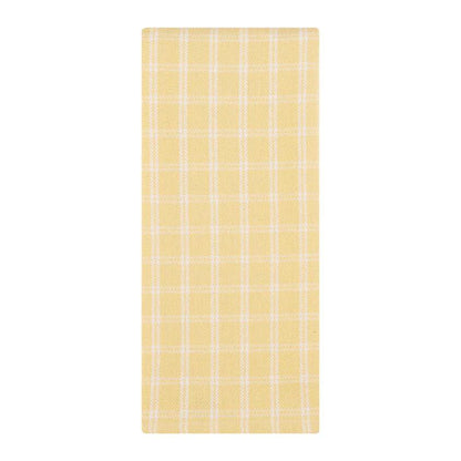DII Dishtowels (Set of 3): Spring Windowpane Plaid, Heavyweight