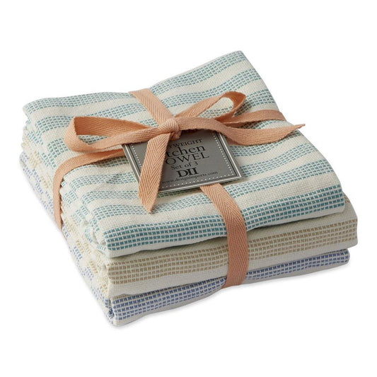 DII Dishtowels (Set of 3): Tide Pool