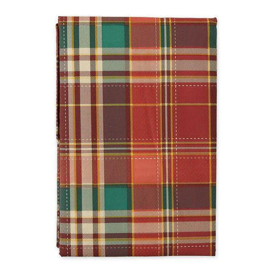 DII EcoVinyl Tablecloth: Autumn Plaid