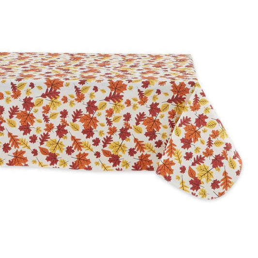 DII EcoVinyl Tablecloth: Fall Leaves