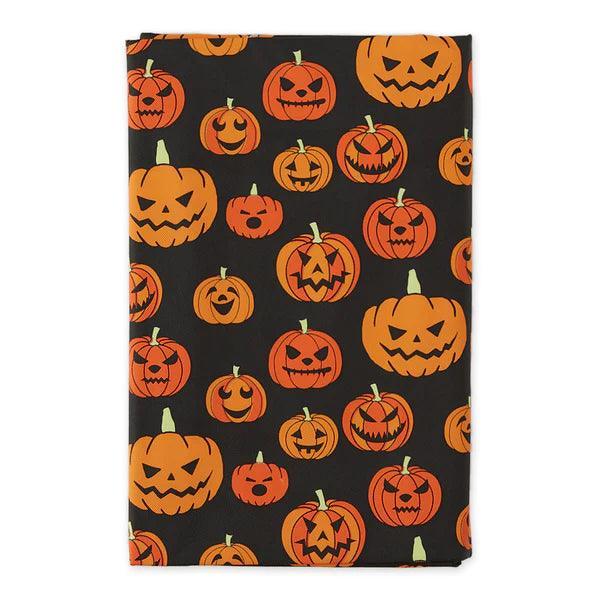 DII EcoVinyl Tablecloth: Jack-o-lanterns