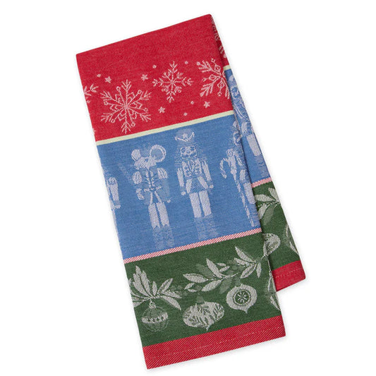 DII Jacquard Dishtowel: Holiday Nutcracker