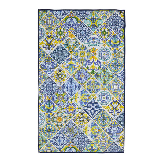 DII Microfiber Dishtowel: Lisbon Tiles