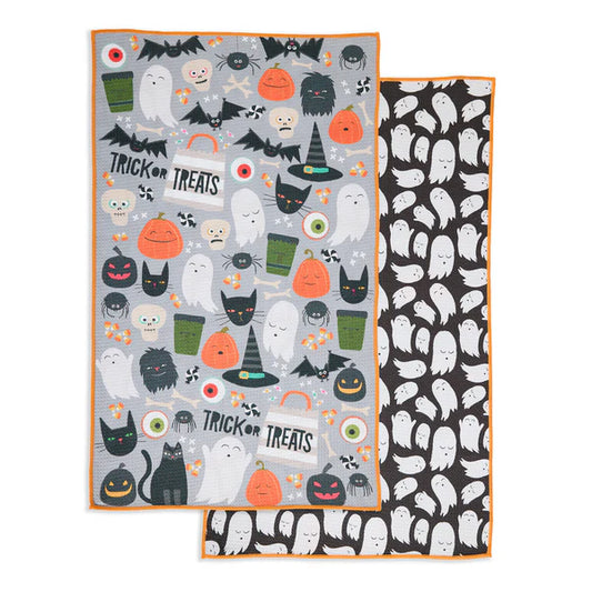 DII Microfiber Dishtowel: Ooky Spooky