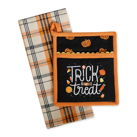 DII Potholder Gift Set: Trick or Treat