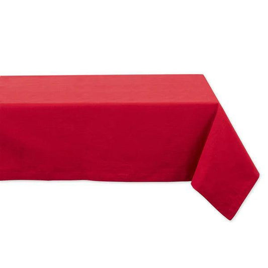 DII Tablecloth: Holly Berry Slub