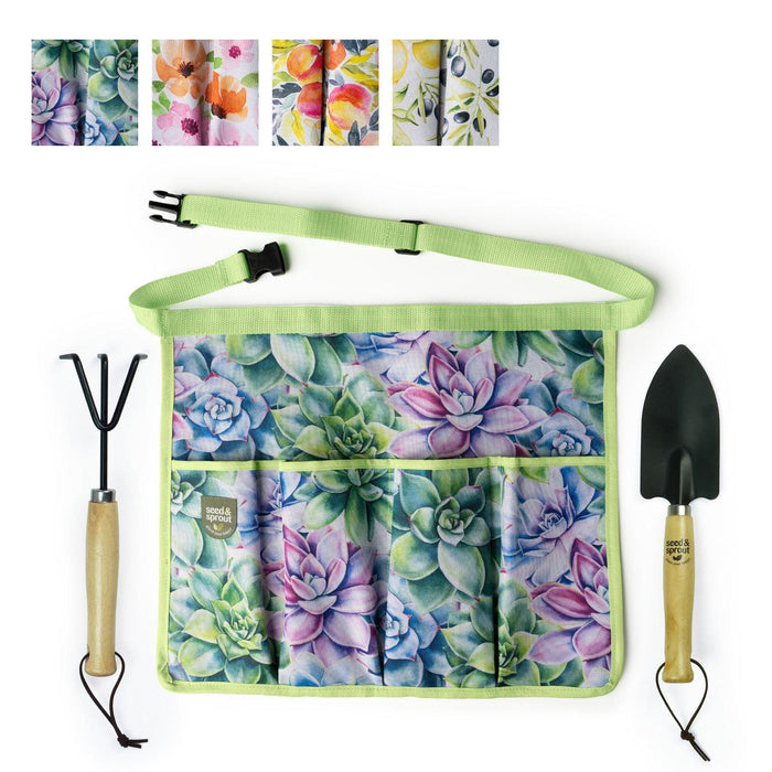 Seed & Sprout 3-Piece Gardening Set - Simply Succulent