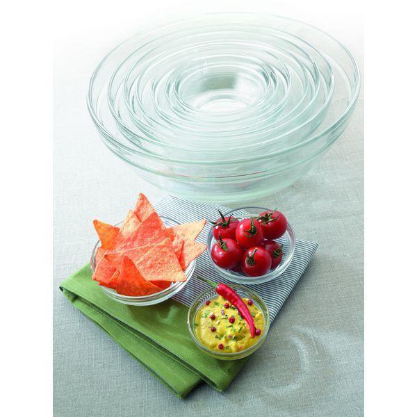 Duralex Gigone Stackable Bowls: Set of 10