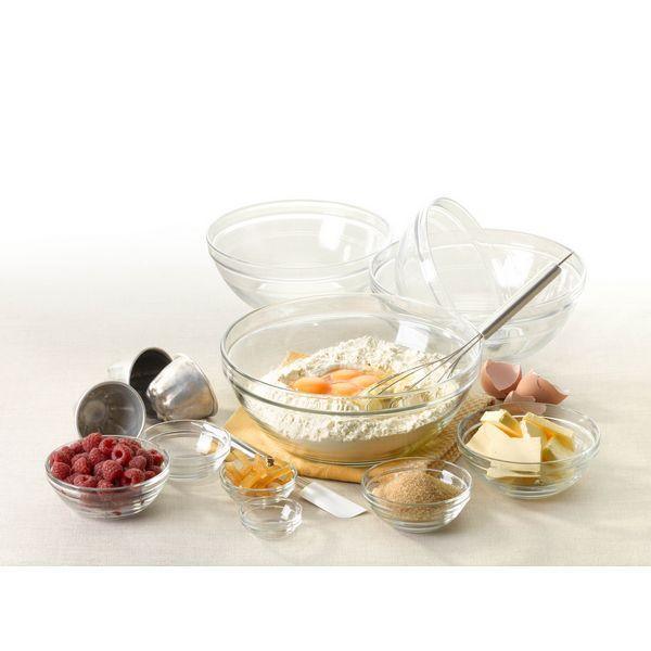 Duralex Gigone Stackable Bowls: Set of 10