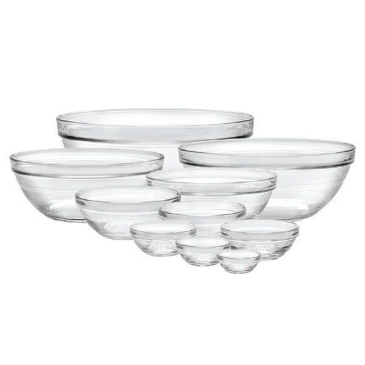 Duralex Gigone Stackable Bowls: Set of 10