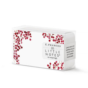 E. Frances Paper Little Notes: Red Berries