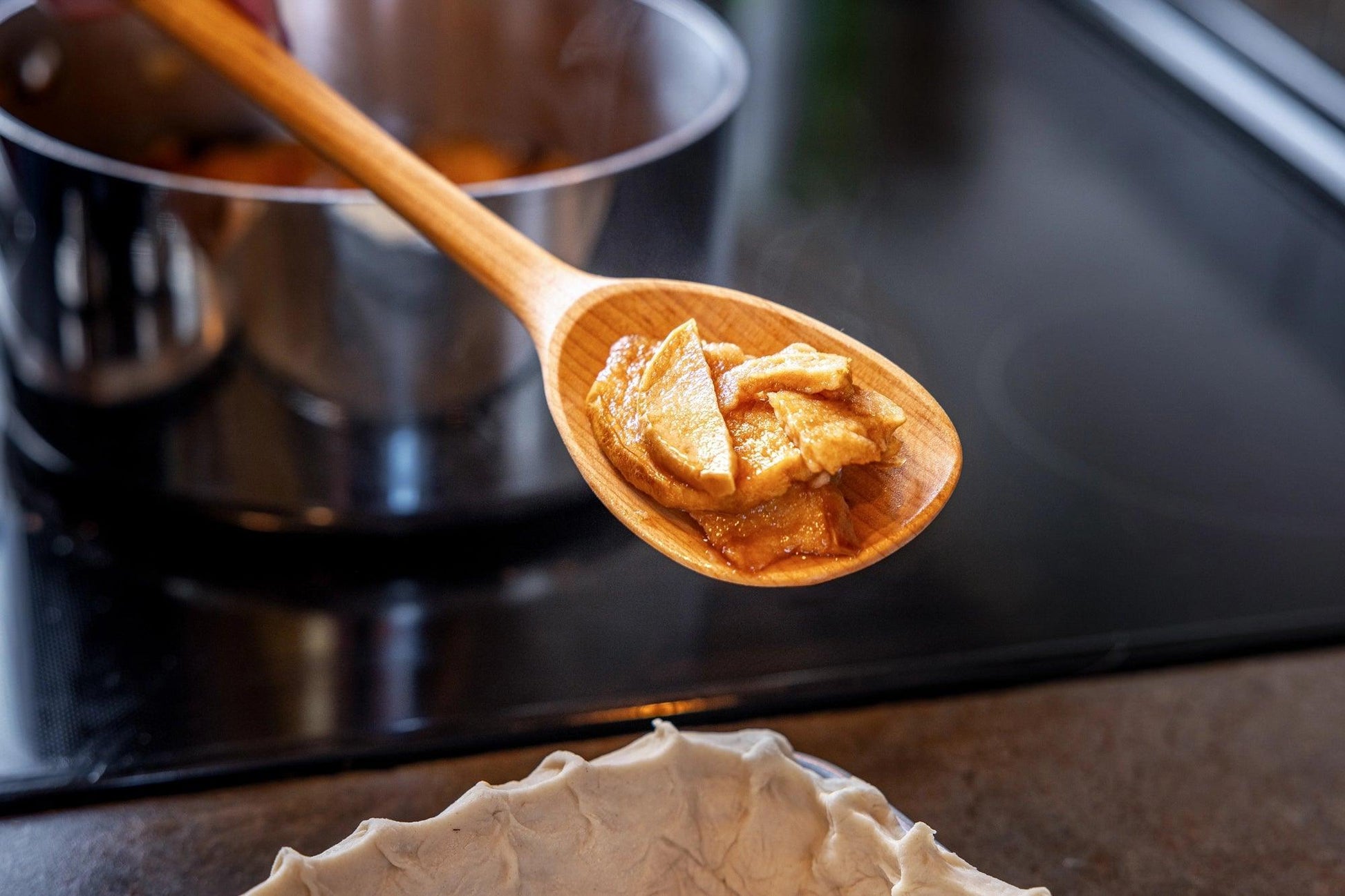 Earlywood Cooking Spoon: Maple, Right Handed