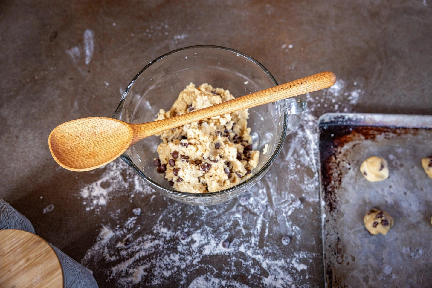 Earlywood Cooking Spoon: Maple, Right Handed