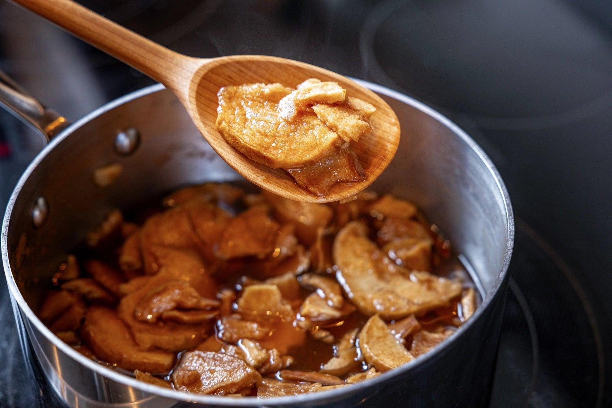 Earlywood Cooking Spoon: Maple, Right Handed