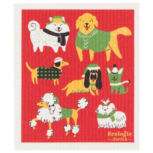 NOW Designs Swedish Dishcloth: Yule Dogs