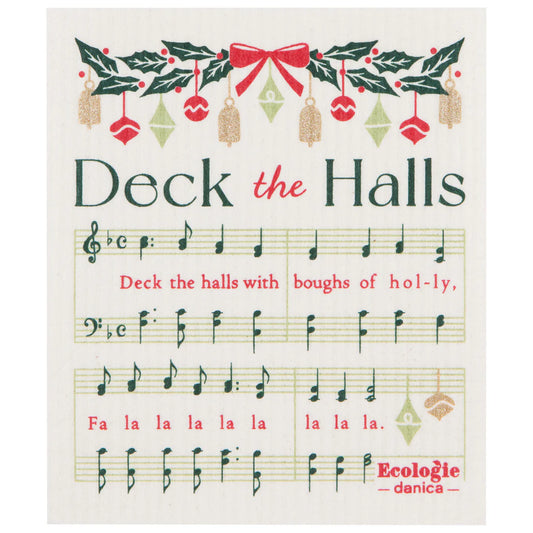 NOW Designs Swedish Dishcloth: Christmas Carol