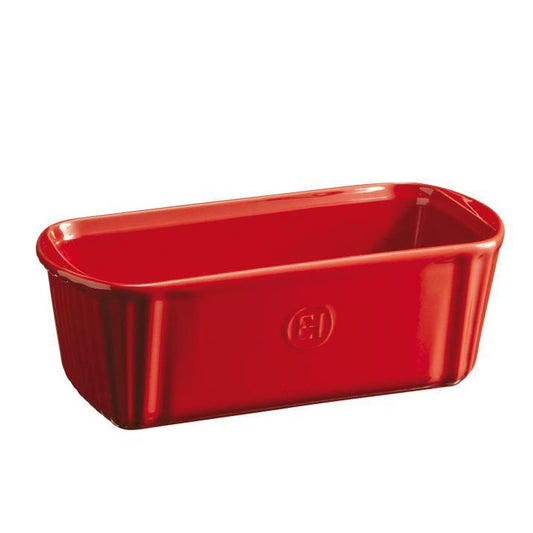 Emile Henry Small Loaf Pan: Burgundy