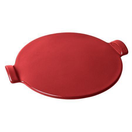 Emile Henry Pizza Stone: Round, Burgundy