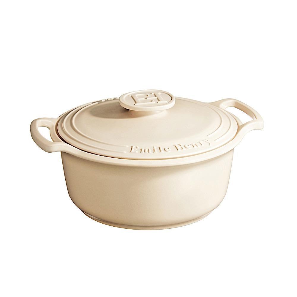 Emile Henry Sublime Stewpot: Creme