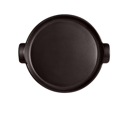 Emile Henry Deep Dish Pizza Pan: Charcoal