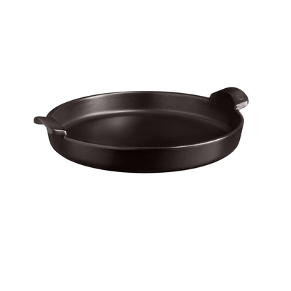 Emile Henry Deep Dish Pizza Pan: Charcoal