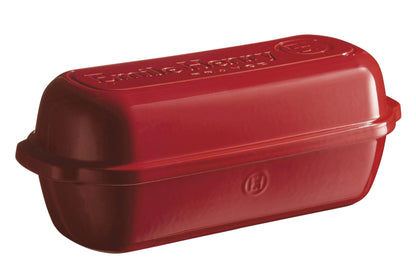 Emile Henry Bread Baker: Italian / Pullman, Burgundy