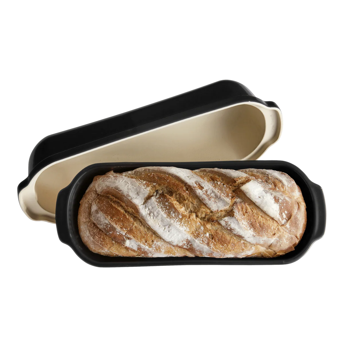 Emile Henry Bread Baker: Italian / Pullman, Truffle