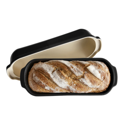 Emile Henry Bread Baker: Italian / Pullman, Truffle